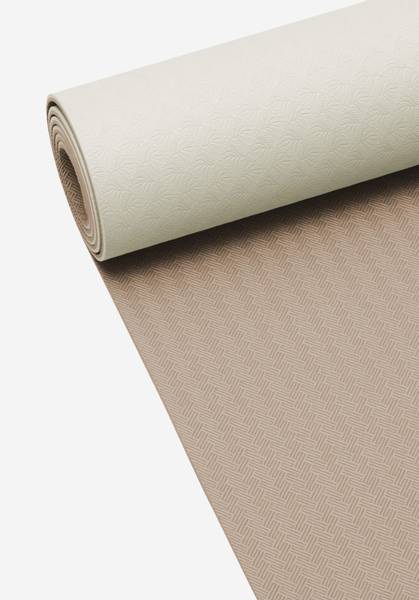 CASALL YOGAMATTE POSITION 4MM LIGHT SAND