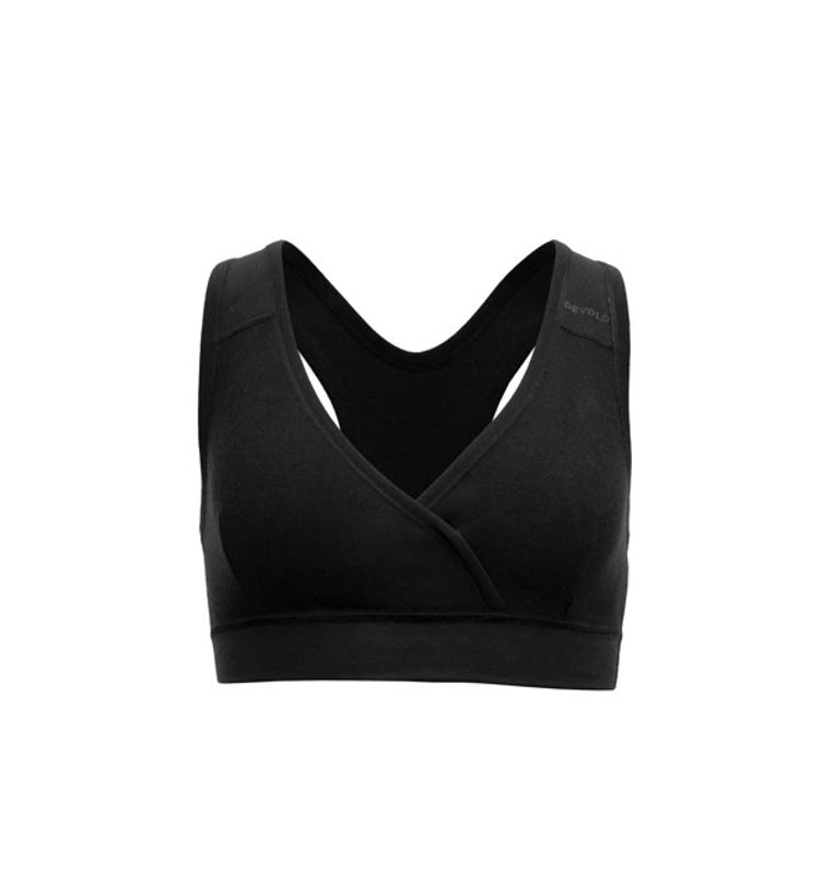 DEVOLD NIBBA MERINO FLEECE BRA CAVIAR