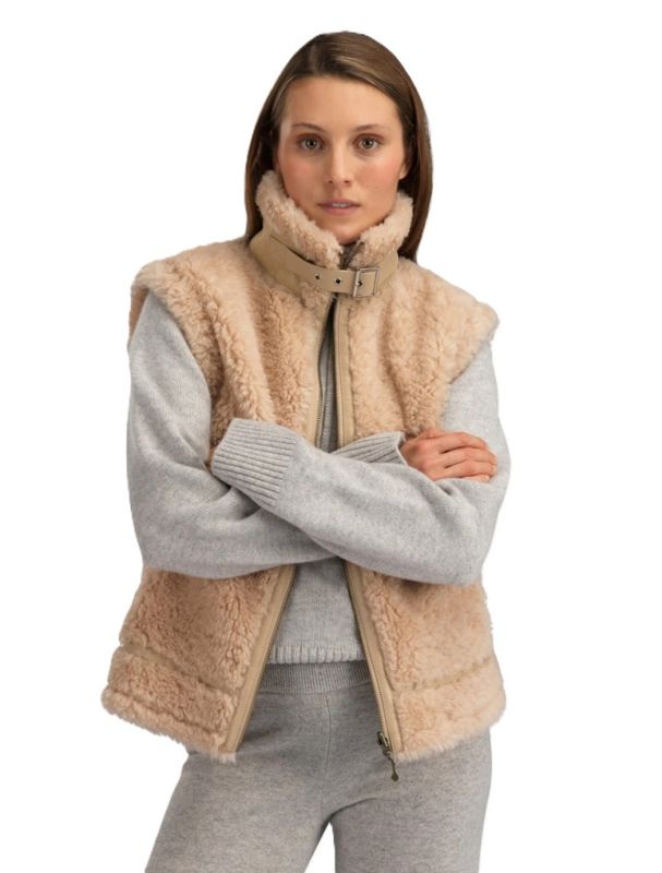 Solbakken Vest Champagne