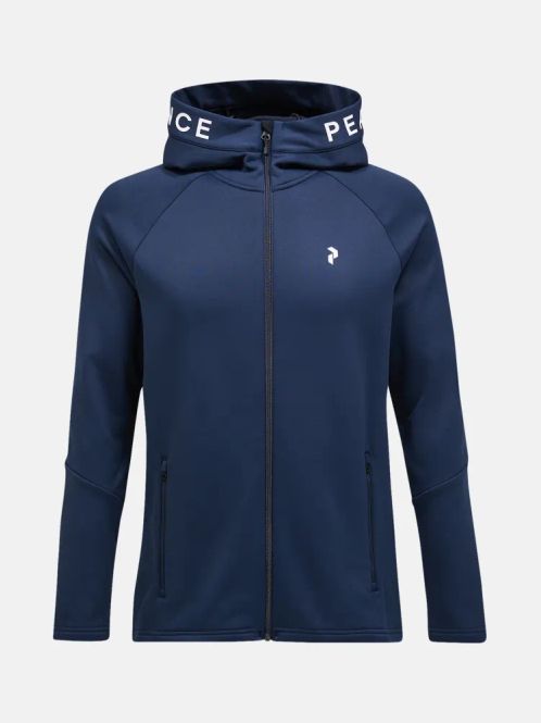 Hovedbilde M Rider Zip Hood Blue Shadow