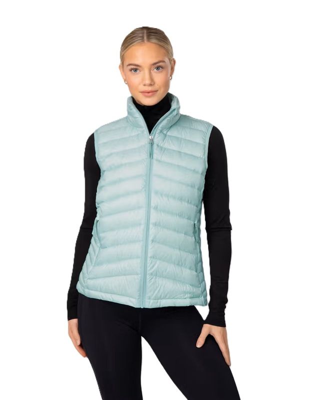 Spirit Down Liner Vest Light Mint Green