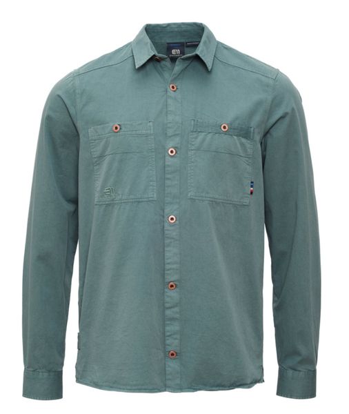 ELEVENATE M UTILITY SHIRT BALSAM GREEN