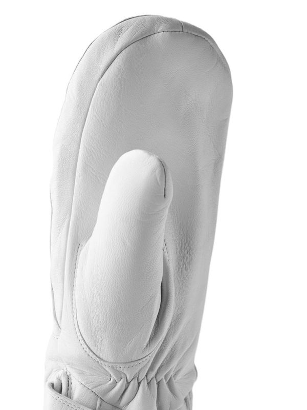 Idre Wool Mitt White