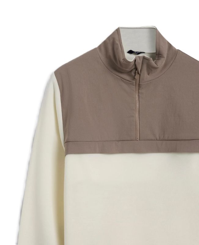  Sogndal Fleece Pullover Man Snow White