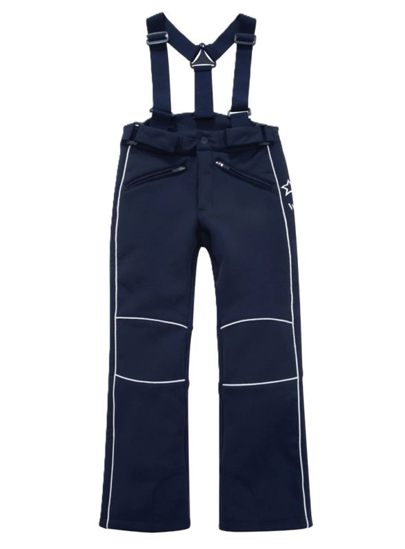 Bukkehøe Wool Ski Pants Girl Blue Ink