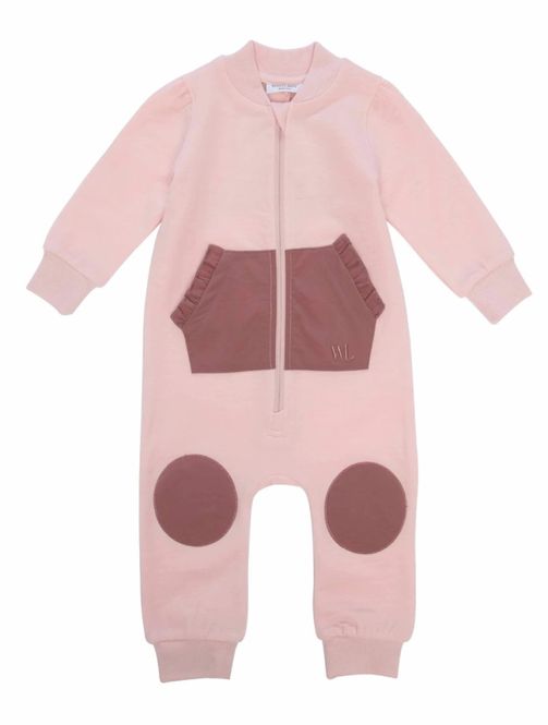 Hovedbilde WOOLLAND BERGEN ULLFLEECE DRESS BABY OLD PINK