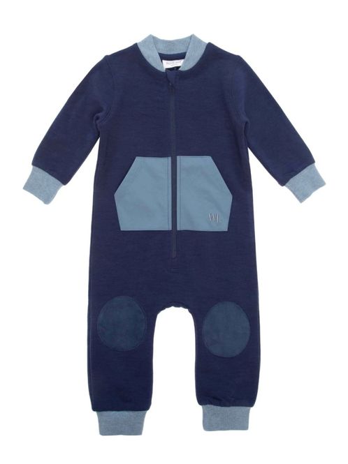 Hovedbilde WOOLLAND BERGEN ULLFLEECE DRESS BABY BLUE INK