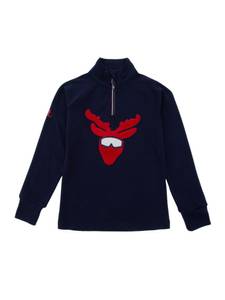 Bilde av WOOLLAND BJORLI MERINO ULLGENSER JUNIOR BLUE INK