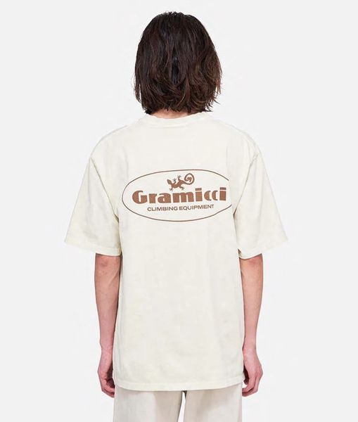 GRAMICCI CLIMB EQUIPMENT TEE NATURAL PIGMENT