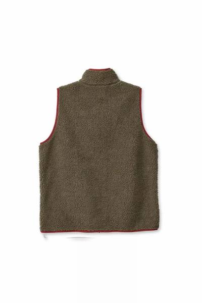 KAVU COOPER FLEECE VEST HERRE MOSS