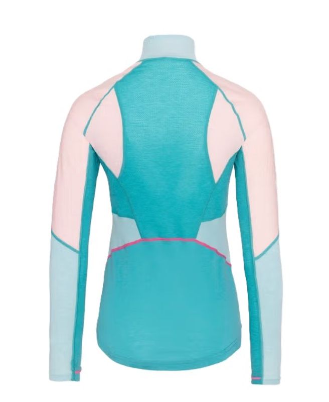 Alma Half Zip Blue Lagoon