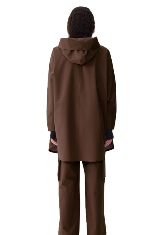 Bergen Poncho Brownstone