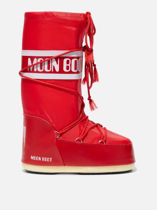MOON BOOT ICON NYLON RED
