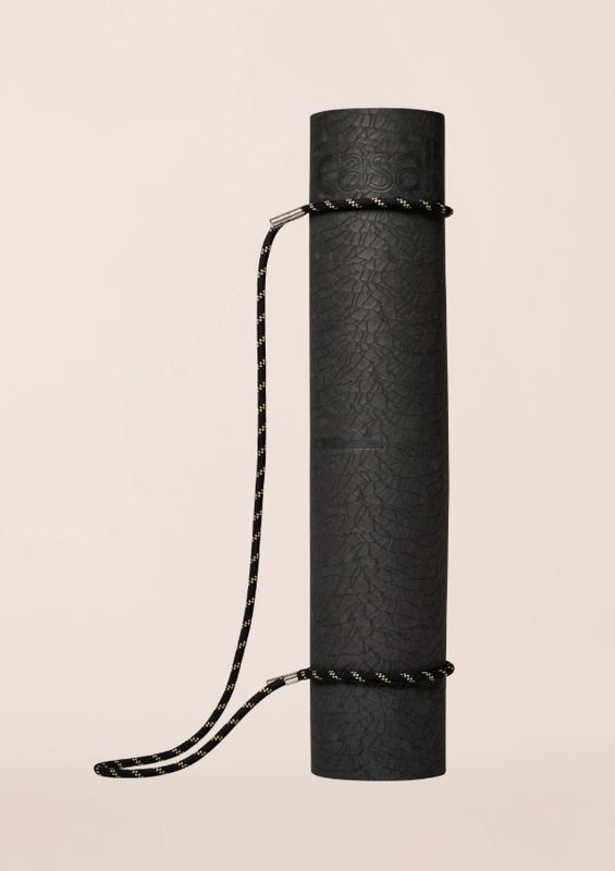 CASALL BRAIDED YOGA CARRY STRAP BLACK