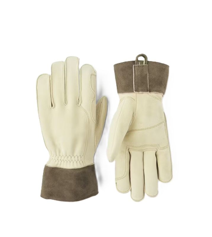 Chamois Ranch Glove - 5 finger Natural Yellow