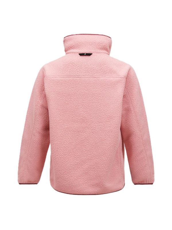 W NatureRush Pile Half Zip Warm Blush / Wild Rouge